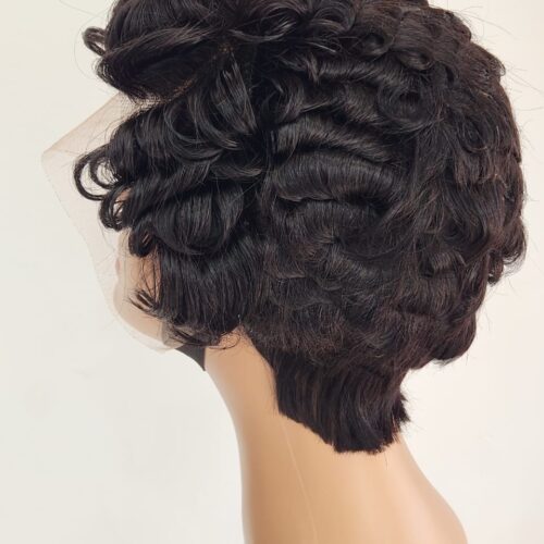 Curly Pixie Lace Wig