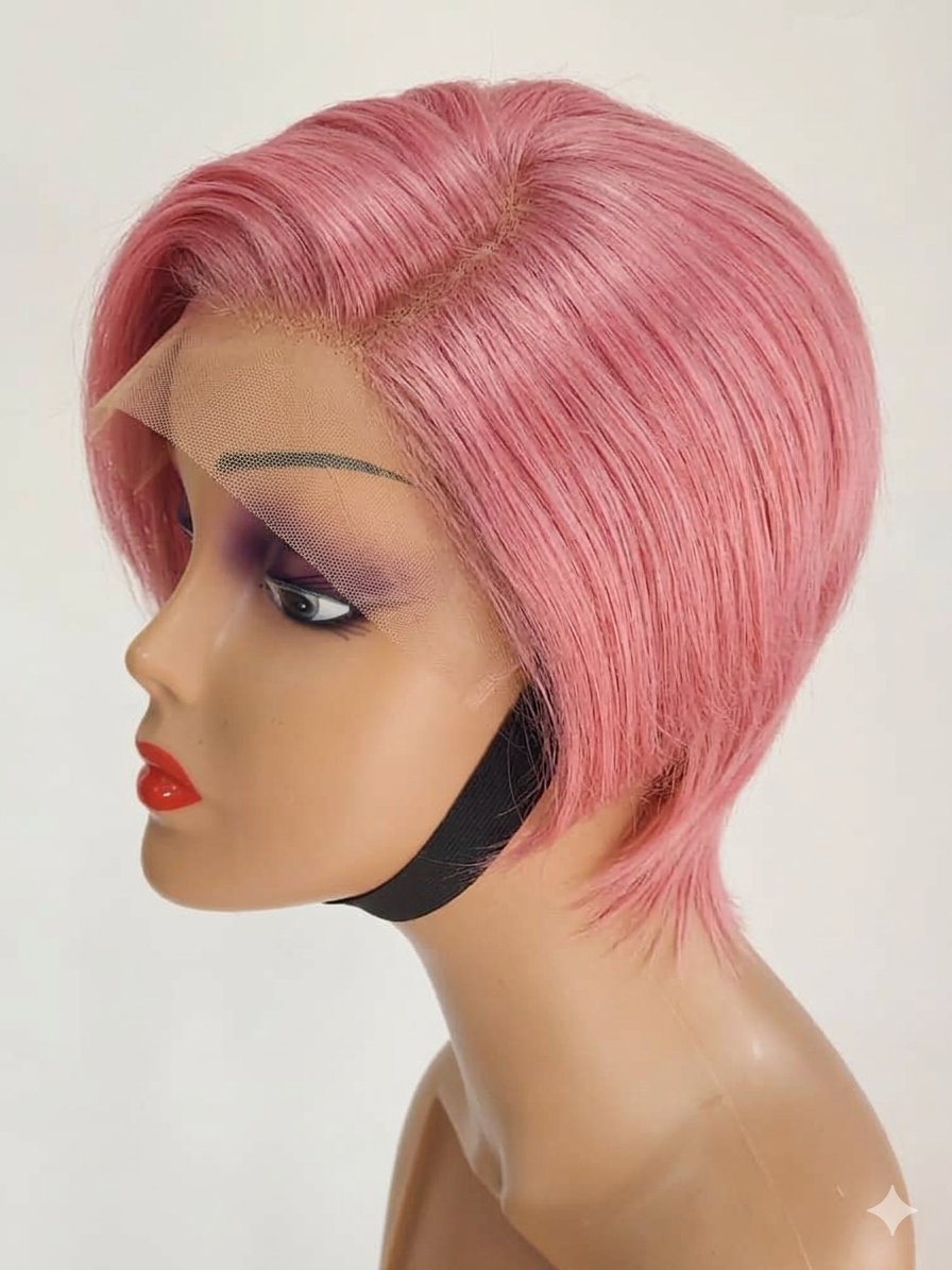 Curly Pixie Lace Wig